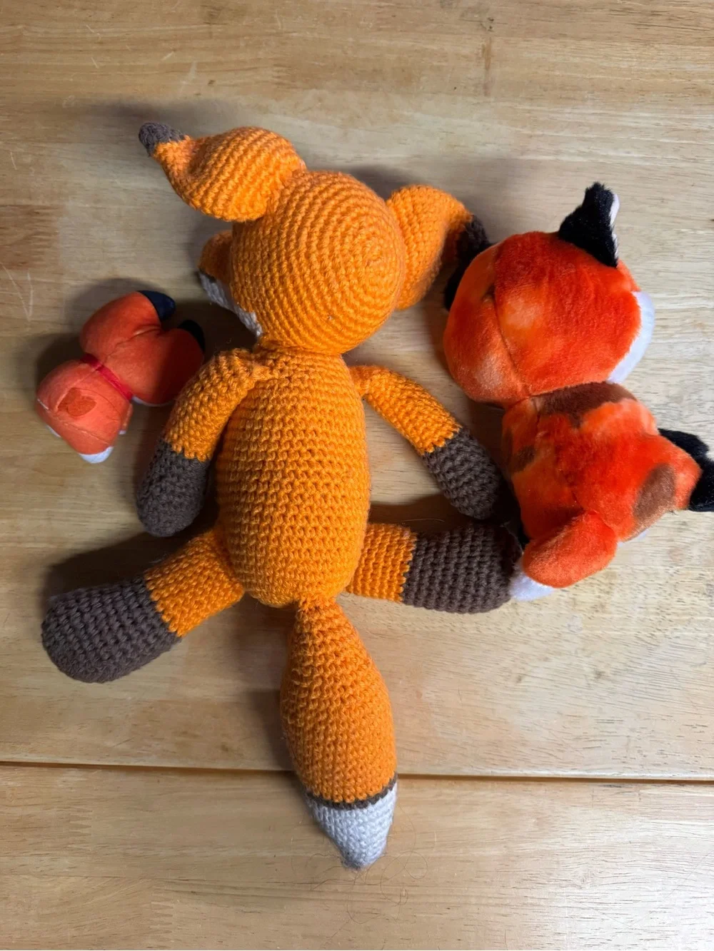 3 Fox Plush Stuffed Animals